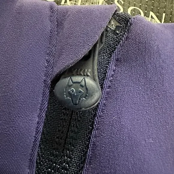 Greyson Pullover Mens Large Purple Tate Mockneck Quarter Zip Golf - Picture 4 of 8